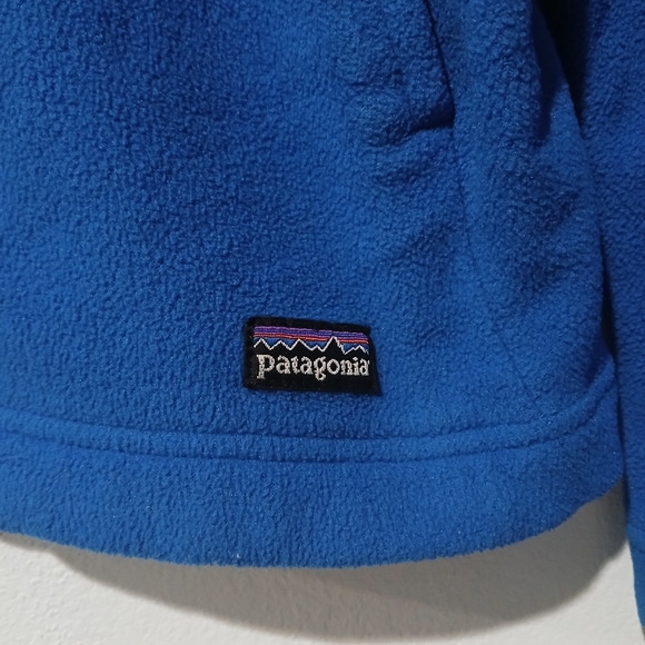 Patagonia Full Zip Blue Fleece Jacket Lightweight Women's Size: M - Picture 2 of 5